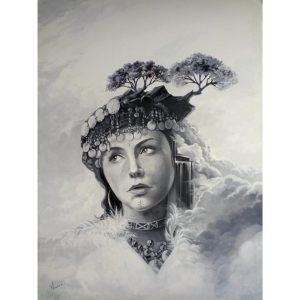 Le rêve </br><span class="dimension">Dimensions 123X94 cm <br> <a href="https://bloc9art.com/product-category/artists/soufiane-assebane/"><u>ASSEBANE Soufiane </u></a></span>