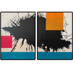 Diptyque : Gémeaux </br><span class="dimension">Dimensions 86X126 cm <br> <a href="https://bloc9art.com/product-category/artists/mehdi-el-androusse"><u>EL ANDROUSSE Mehdi</u></a></span>