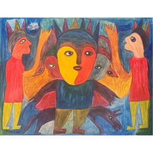 ASMAH COMPOSITION 03</br><span class="dimension">Dimensions 94 x 104 cm <br> <a href="https://bloc9art.com/product-category/artists/asmah-mustapha/"><u>ASMAH Mustapha</u></a></span>