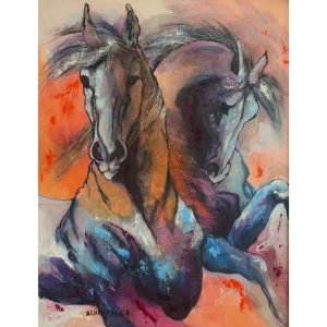 Dualité <br><span class="dimension">Dimensions 100X132 cm </br> <a href="https://bloc9art.com/product-category/artists/khalid-khlifi/"><u>KHLIFI  khalid</u></a></span>