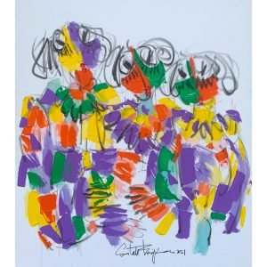 Trio (Série) </br><span class="dimension">Dimensions 107 x 92 cm <br> <a href="https://bloc9art.com/product-category/artists/benjkan-salah"><u>BENJKAN Salah</u></a></span>