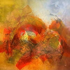 HRO Composition N 01 <br><span class="dimension">Dimensions 157 x 157 cm</br> <a href="https://bloc9art.com/product-category/artists/hraoui-abdelfattah/"><u>HRAOUI Abdelfattah</u></a></span></u></a></span>