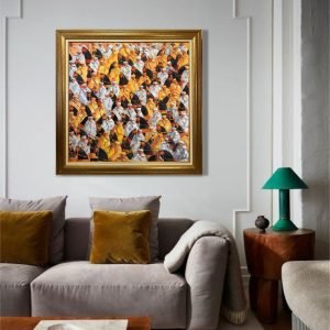 Danse de la victoire N 03</br><span class="dimension">Dimensions 115 x 115 cm <br> <a href="https://bloc9art.com/product-category/artists/hocin-ait-amghar/"><u>AIT AMGHAR Hocin </u></a></span>