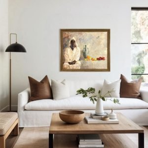 Noble ispiritu de Africa <br><span class="dimension">Dimensions 90 x 108 cm</br> <a href="https://bloc9art.com/product-category/artists/rachid-hanbali/"><u>Rachid Hanbali</u></a></span></u></a></span>