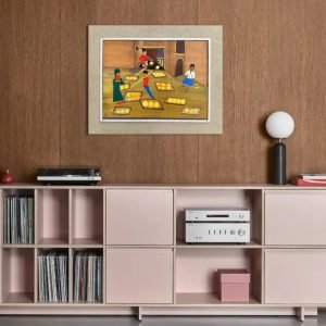 Scène N 01 Ait Youssef<br><span class="dimension">Dimensions 60X75 cm </br> <a href="https://bloc9art.com/product-category/artists/ait-youssef-said/"><u>AIT YOUSSEF Said</u></a></span>