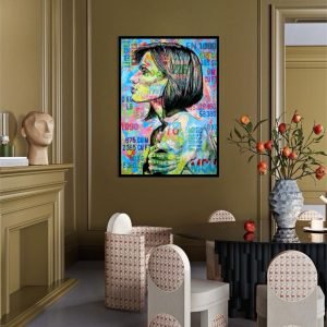 Femme libre N 07 </br><span class="dimension">Dimensions 125 x 85 cm <br> <a href="https://bloc9art.com/product-category/artists/tarik-fayed/"><u>FAYED Tarik</u></a></span>