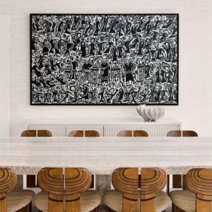 Rituel des ombres</br><span class="dimension">Dimensions 100 X 160 cm <br> <a href="https://bloc9art.com/product-category/artists/el-gaouzi-abid/"><u>EL GAOUZI Abid</u></a></span>