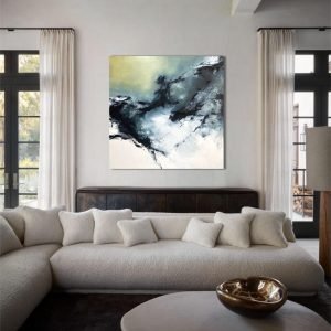 ZIDOR Composition N 05</br><span class="dimension">Dimensions 130 X 130cm <br> <a href="https://bloc9art.com/product-category/artists/zidor-cheikh/"><u>ZIDOR cheikh</u></a></span>