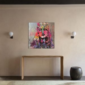 Barki portrait N 05<br><span class="dimension">Dimensions 90 X 90 cm</br> <a href="https://bloc9art.com/product-category/artists/cheaib-barki/"><u>BARKI Cheaib</u></a></span></u></a></span>