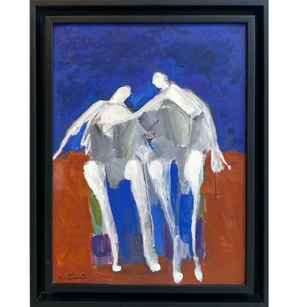 QANNIBOU ST N 01 <br><span class="dimension">Dimensions 64 X 52 cm </br> <a href="https://bloc9art.com/product-category/artistes/qannibou-mohammed/"><u>QANNIBOU Mohammed</u></a></span> - Image 3