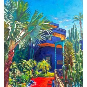 Série Vue Majorelle N15<br><span class="dimension">Dimensions 106 x 96 cm</br><a href="https://bloc9art.com/product-category/artists/darif-idriss/"><u>DARIF Idriss</u></a></span></u></a></span>