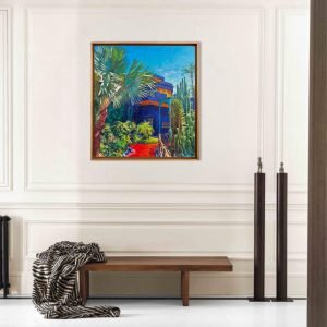 Série Vue Majorelle N15<br><span class="dimension">Dimensions 106 x 96 cm</br><a href="https://bloc9art.com/product-category/artists/darif-idriss/"><u>DARIF Idriss</u></a></span></u></a></span>