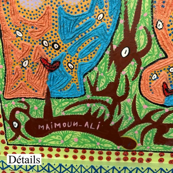 AM Composition N04<br><span class="dimension">Dimensions 122 X 102 cm</br> <a href="https://bloc9art.com/product-category/artists/maimoun-ali/"><u>MAIMOUN Ali</u></a></span></u></a></span> - Image 7