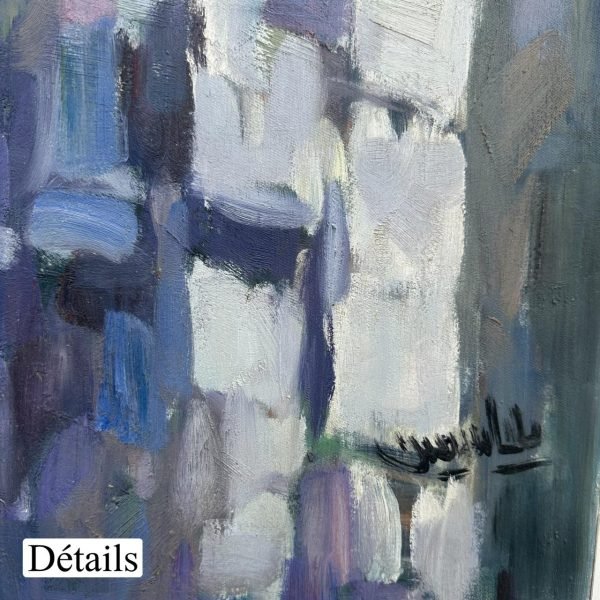 Belyasmine ST 01<br><span class="dimension">Dimensions 136 x 115 cm </br> <a href="https://bloc9art.com/product-category/artists/mustapha-belyasmine"><u>BELYASMINE Mustapha</u></a></span> - Image 5