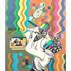 Matini Composition N 6</br><span class="dimension">Dimensions 122 X 102 cm <br> <a href="https://bloc9art.com/product-category/artistes/matini-hicham/"><u>MATINI Hicham</u></a></span>