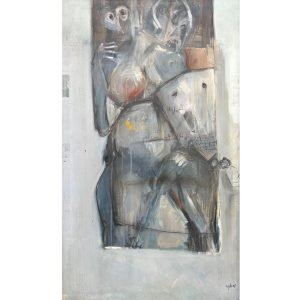 IQBI Composition N 07 <br><span class="dimension">Dimensions 134 X 86 cm</br> <a href="https://bloc9art.com/product-category/artists/iqbi-abderrahim/"><u>IQBI Abderrahim</u></a></span></u></a></span>