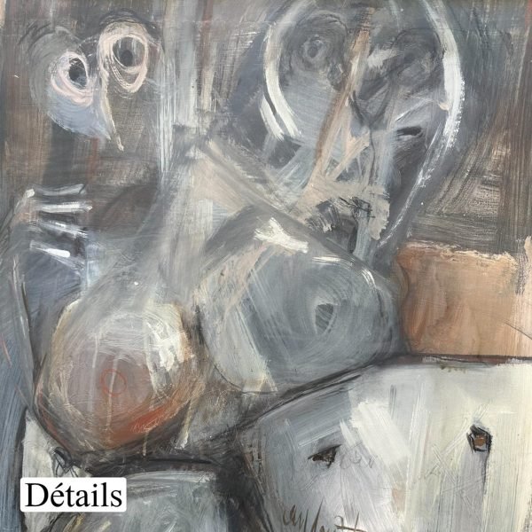 IQBI Composition N 07 <br><span class="dimension">Dimensions 134 X 86 cm</br> <a href="https://bloc9art.com/product-category/artists/iqbi-abderrahim/"><u>IQBI Abderrahim</u></a></span></u></a></span> - Image 4