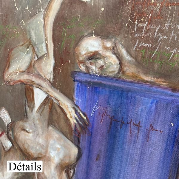 IQBI Composition N 06 <br><span class="dimension">Dimensions 107 X 107 cm</br> <a href="https://bloc9art.com/product-category/artists/iqbi-abderrahim/"><u>IQBI Abderrahim</u></a></span></u></a></span> - Image 5