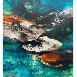 KIM Composition N 04 </br><span class="dimension">Dimensions 100 X 90 cm <br> <a href="https://bloc9art.com/product-category/artistes/bennani-kim/"><u>BENNANI Kim</u></a></span>