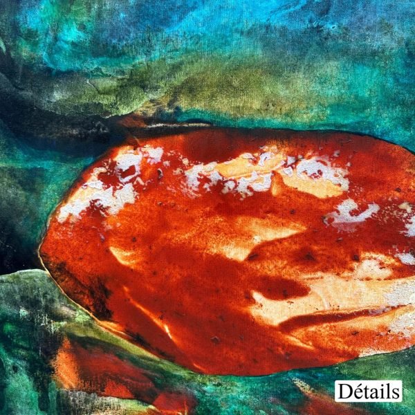 KIM Composition N 03</br><span class="dimension">Dimensions 100 X 90 cm <br> <a href="https://bloc9art.com/product-category/artistes/bennani-kim/"><u>BENNANI Kim</u></a></span> – Image 5