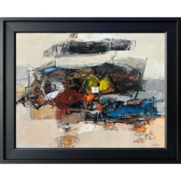TALEB ST N 03<br><span class="dimension">Dimensions 60 X 75 cm</br> <a href="https://bloc9art.com/product-category/artistes/taleb-rachid/"><u>TALEB Rachid</u></a></span></u></a></span> – Image 3