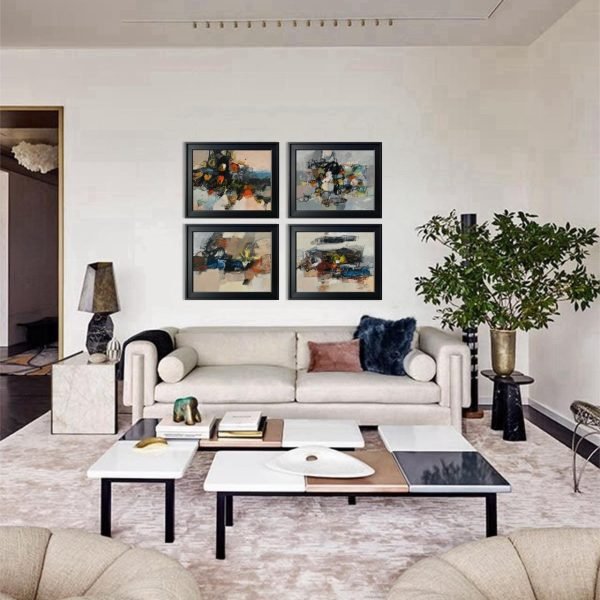 TALEB ST N 04<br><span class="dimension">Dimensions 60 X 75 cm</br> <a href="https://bloc9art.com/product-category/artistes/taleb-rachid/"><u>TALEB Rachid</u></a></span></u></a></span> - Image 4