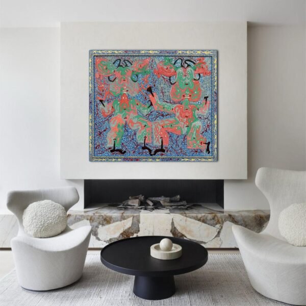 MAIMOUN ST 07<br><span class="dimension">Dimensions 134 X 162 cm</br> <a href="https://bloc9art.com/product-category/artists/maimoun-ali/"><u>MAIMOUN Ali</u></a></span></u></a></span> - Image 2