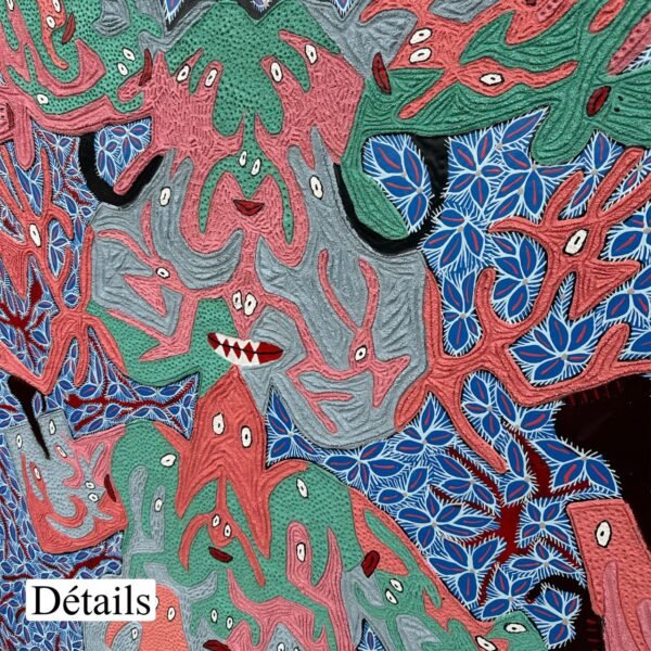 MAIMOUN ST 07<br><span class="dimension">Dimensions 134 X 162 cm</br> <a href="https://bloc9art.com/product-category/artists/maimoun-ali/"><u>MAIMOUN Ali</u></a></span></u></a></span> - Image 3