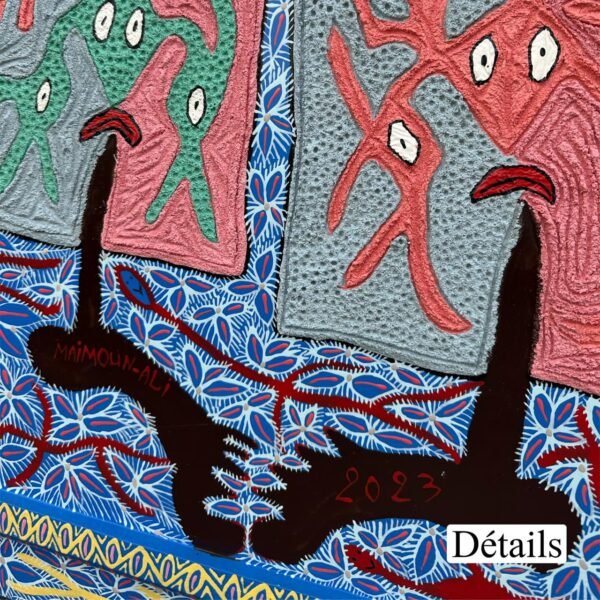 MAIMOUN ST 07<br><span class="dimension">Dimensions 134 X 162 cm</br> <a href="https://bloc9art.com/product-category/artists/maimoun-ali/"><u>MAIMOUN Ali</u></a></span></u></a></span> - Image 4