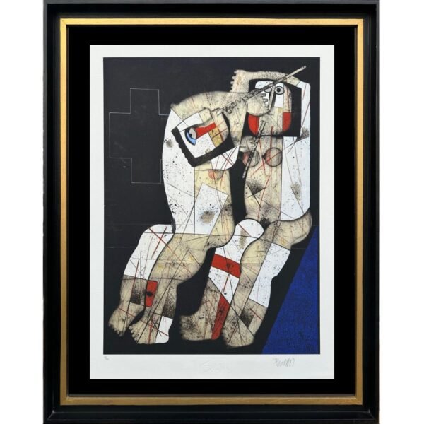 Edition N12 BEN CHEFFAJ</br><span class="dimension">Dimensions 100 x 78 cm <br> <a href="https://bloc9art.com/product-category/artists/ben-cheffaj-saad/"><u>BEN CHEFFAJ Saad</u></a></span> - Image 2