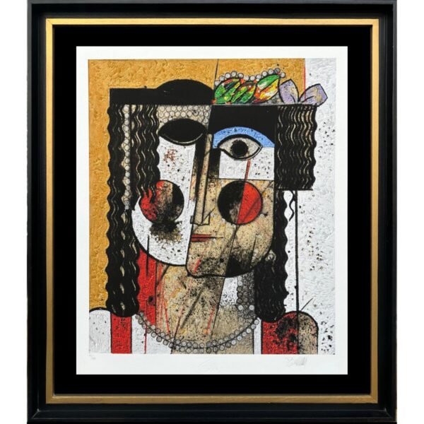 Edition N09 BEN CHEFFAJ</br><span class="dimension">Dimensions 96 x 82 cm <br> <a href="https://bloc9art.com/product-category/artists/ben-cheffaj-saad/"><u>BEN CHEFFAJ Saad</u></a></span> - Image 2
