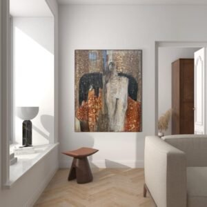 IQBI Composition N 08<br><span class="dimension">Dimensions 146 X 117 cm</br> <a href="https://bloc9art.com/product-category/artists/iqbi-abderrahim/"><u>IQBI Abderrahim</u></a></span></u></a></span>