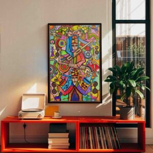 TRIFIS ST N1</br><span class="dimension">Dimensions 128 x 88 cm <br> <a href="https://bloc9art.com/product-category/artistes/abderrahim-trifis/"><u>Abderrahim TRIFIS</u></a></span>