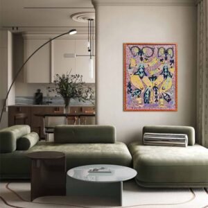 MAIMOUN ST 10<br><span class="dimension">Dimensions 120 X 100 cm</br> <a href="https://bloc9art.com/product-category/artists/maimoun-ali/"><u>MAIMOUN Ali</u></a></span></u></a></span>