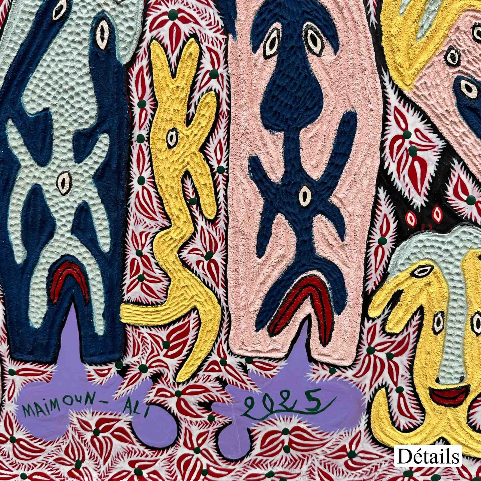 MAIMOUN ST 10<br><span class="dimension">Dimensions 120 X 100 cm</br> <a href="https://bloc9art.com/product-category/artists/maimoun-ali/"><u>MAIMOUN Ali</u></a></span></u></a></span> - Image 5