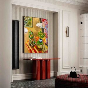 Benbouchta ST N06<br><span class="dimension">Dimensions 150 X 120 cm</br> <a href="https://bloc9art.com/product-category/artists/amina-benbouchta/"><u>Amina BENBOUCHTA</u></a></span></u></a></span>