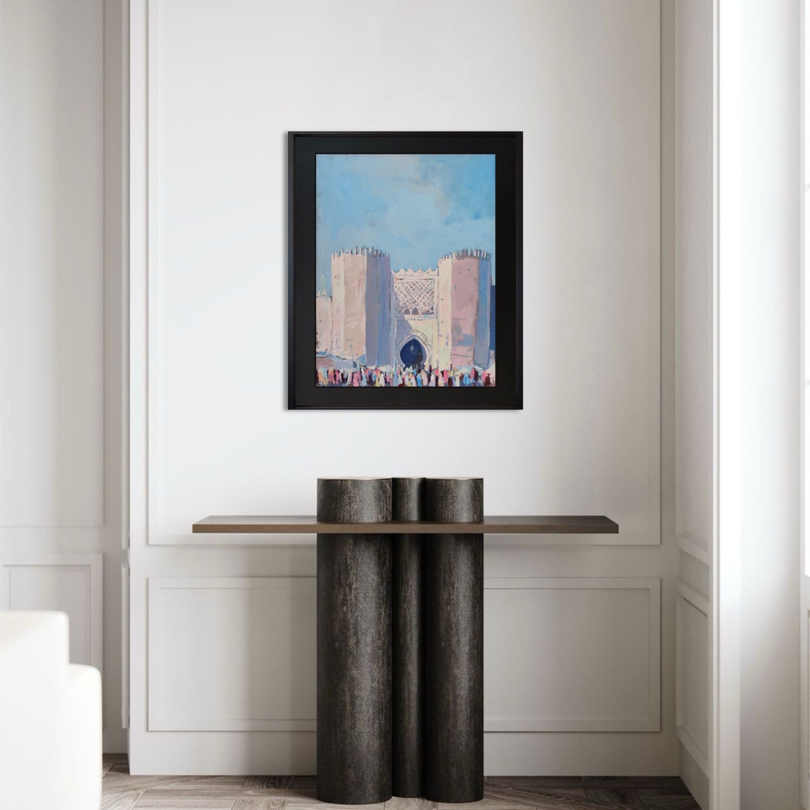 KRICH ST N 02<br><span class="dimension">Dimensions 82 x 68 cm</br> <a href="https://bloc9art.com/product-category/artistes/mohamed-krich/"><u>Mohamed KRICH</u></a></span></u></a></span> – Image 2