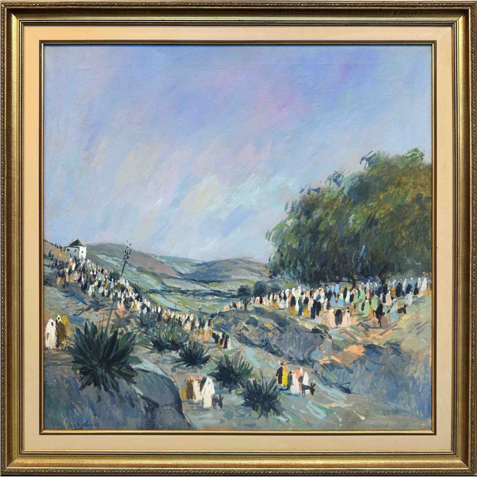 Krich ST N 01<br><span class="dimension">Dimensions 100 x 100 cm</br> <a href="https://bloc9art.com/product-category/artistes/mohamed-krich/"><u>Mohamed KRICH</u></a></span></u></a></span> - Image 3