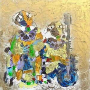 Symphonie</br><span class="dimension">Dimensions 100 x 100 cm <br> <a href="https://bloc9art.com/product-category/artists/benjkan-salah"><u>BENJKAN Salah</u></a></span>