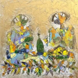 A table </br><span class="dimension">Dimensions 100 x 100 cm <br> <a href="https://bloc9art.com/product-category/artists/benjkan-salah"><u>BENJKAN Salah</u></a></span>