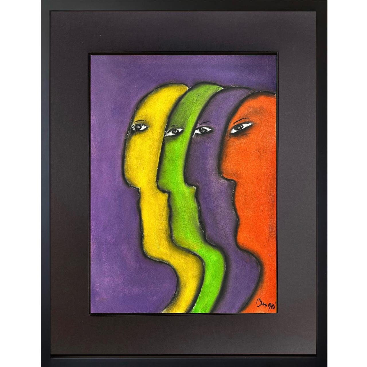 Ben Ali Composition N05</br><span class="dimension">Dimensions 65 x 50 cm <br> <a href="https://bloc9art.com/product-category/artists/ben-ali/"><u>BEN Ali</u></a></span> – Image 9