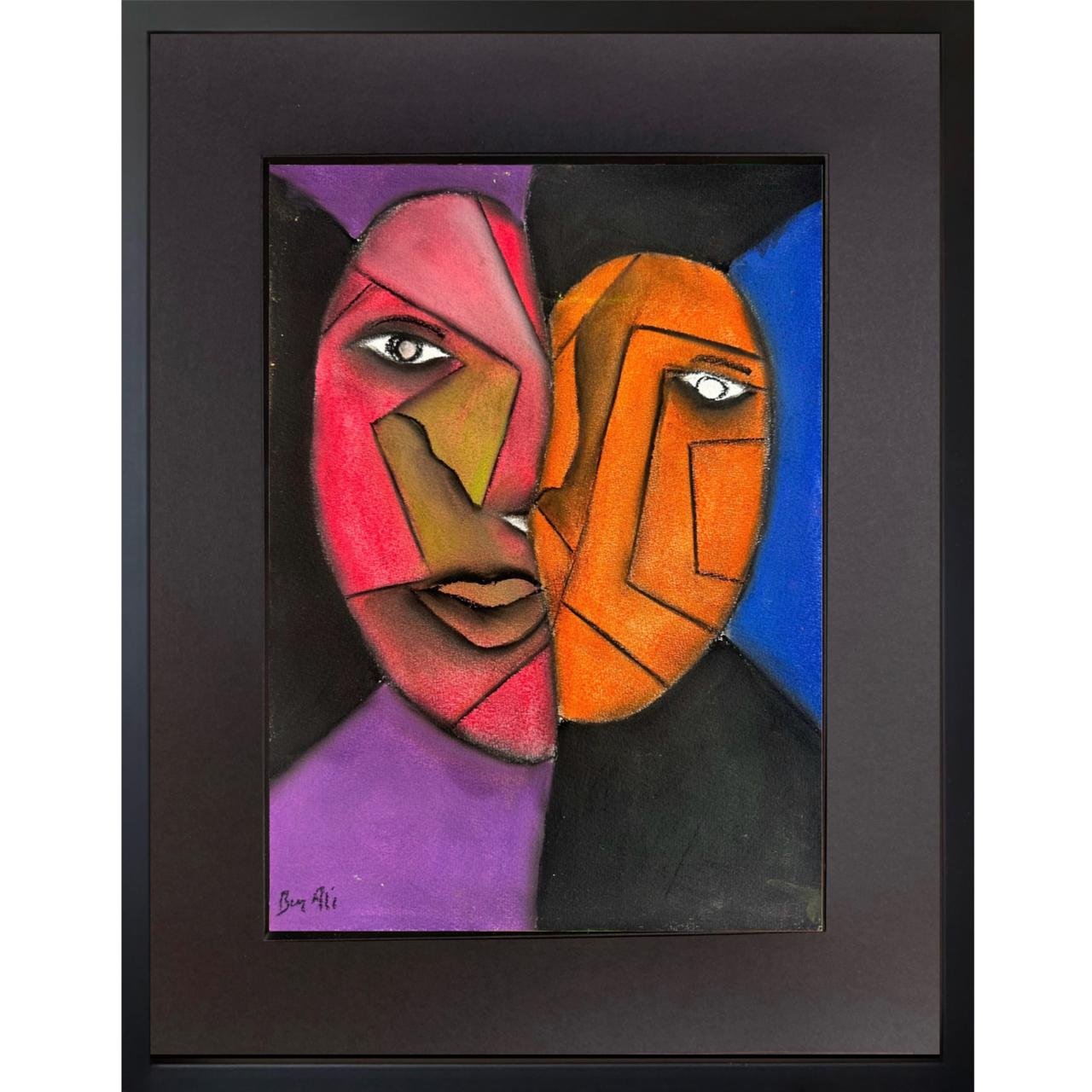 Ben Ali Composition N05</br><span class="dimension">Dimensions 65 x 50 cm <br> <a href="https://bloc9art.com/product-category/artists/ben-ali/"><u>BEN Ali</u></a></span> – Image 7