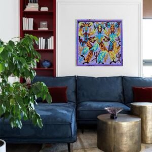 MAIMOUN ST 11<br><span class="dimension">Dimensions 110 X 110 cm</br> <a href="https://bloc9art.com/product-category/artists/maimoun-ali/"><u>MAIMOUN Ali</u></a></span></u></a></span>