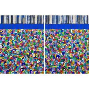 EFK Composition N31<br><span class="dimension">Dimensions 80 x 120 cm</br> <a href="https://bloc9art.com/product-category/artists/el-fahli-khadija/"><u>EL FAHLI Khadija</u></a></span></u></a></span>