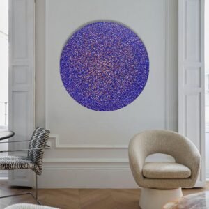 ABT Composition N 015</br><span class="dimension">Diamètre 120 cm <br> <a href="https://bloc9art.com/product-category/artists/aboutaleb-aicha/"><u>ABOUTALEB Aicha</u></a></span>