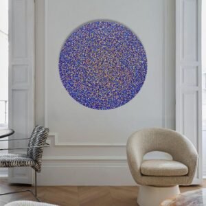 ABT Composition N 015</br><span class="dimension">Diamètre 110 cm <br> <a href="https://bloc9art.com/product-category/artists/aboutaleb-aicha/"><u>ABOUTALEB Aicha</u></a></span>