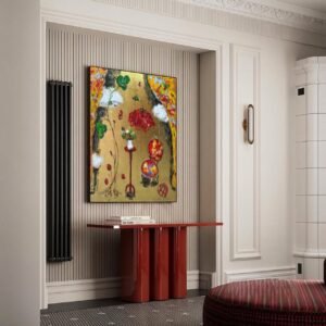 Benbouchta ST N08<br><span class="dimension">Dimensions 140 X 110 cm</br> <a href="https://bloc9art.com/product-category/artists/amina-benbouchta/"><u>Amina BENBOUCHTA</u></a></span></u></a></span>