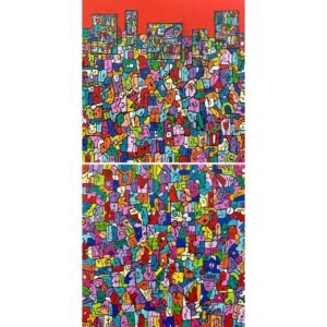 EFK Composition N32<br><span class="dimension">Dimensions 100 x 50 cm</br> <a href="https://bloc9art.com/product-category/artists/el-fahli-khadija/"><u>EL FAHLI Khadija</u></a></span></u></a></span>